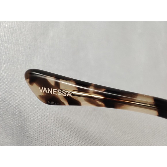 DIFF Eyewear Vanessa Sunglasses Cream Tortoise Oversized Square Frame Brown‎ main image 5